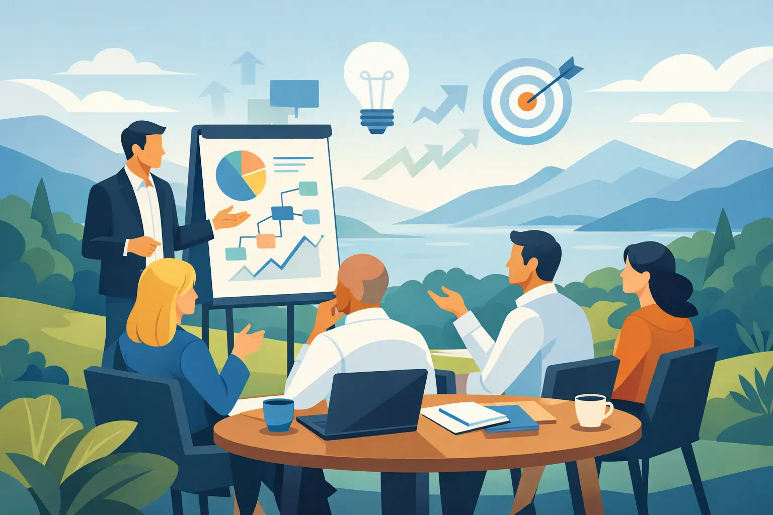 Strategic Offsite Facilitation for Executives