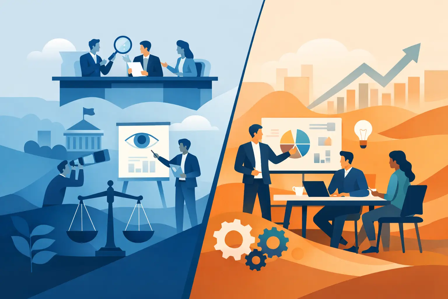 Governance Oversight vs Management