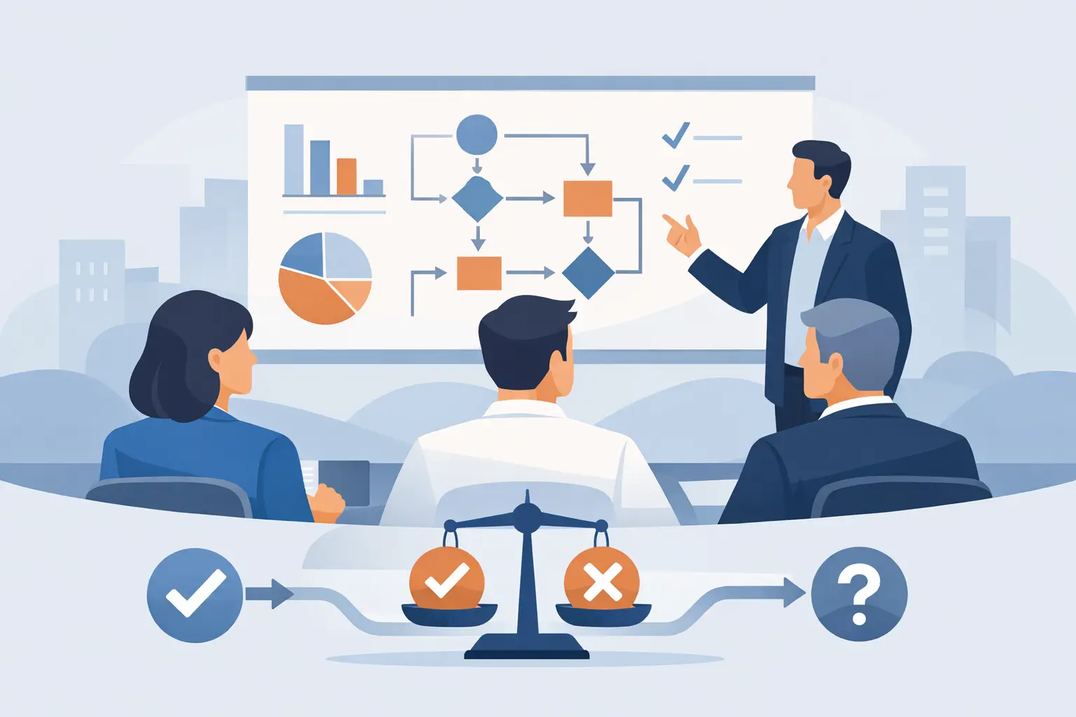 How Executives Structure Decision Reviews