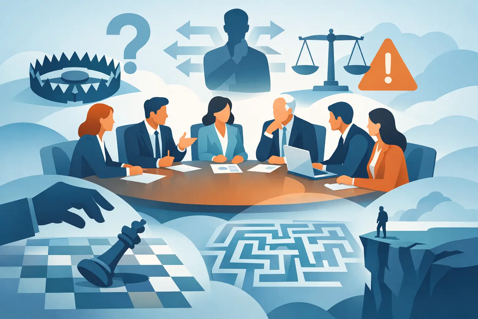 7 Board Meeting Decision Traps to Avoid